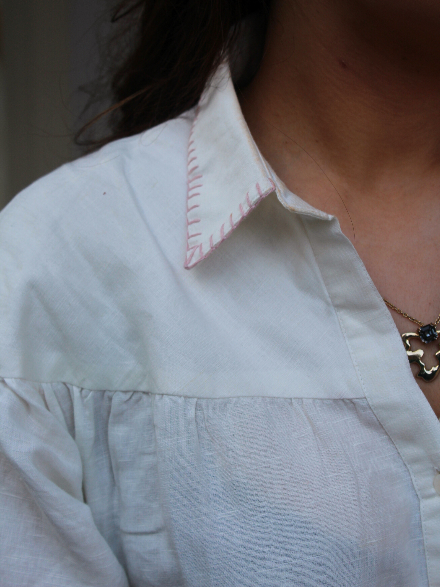 Premium Linen Co-ord Set in Vanilla