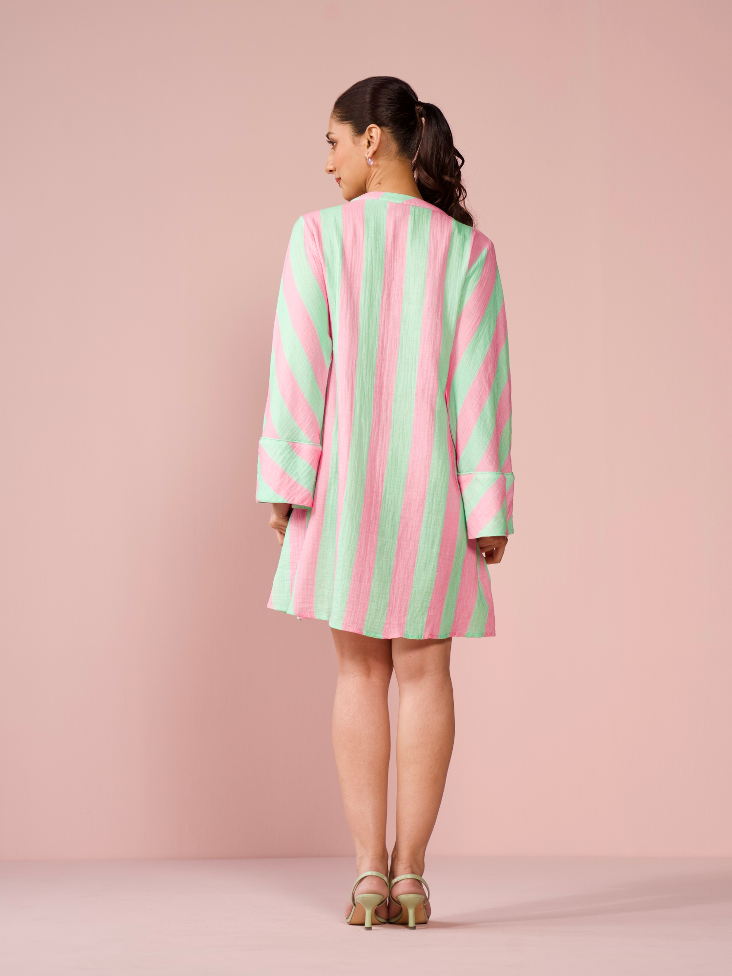 Gelato Cotton Striped Dress
