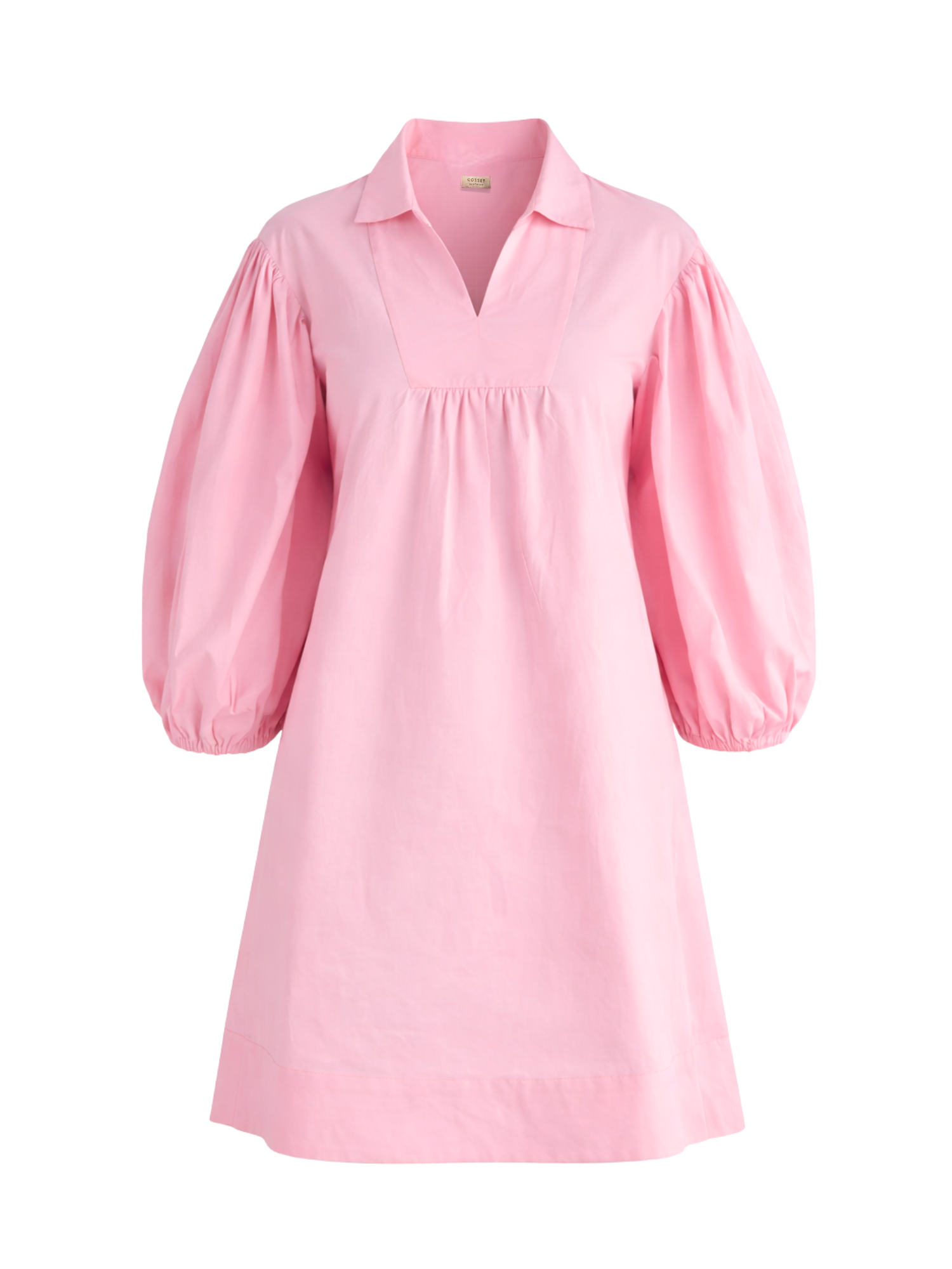 Aperol Poplin Dress in Candy