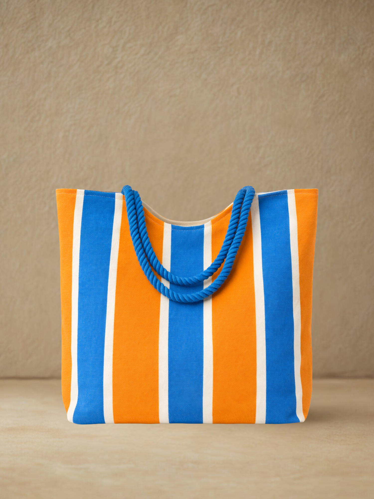 Canvas Tote Bag in Marigold Slush