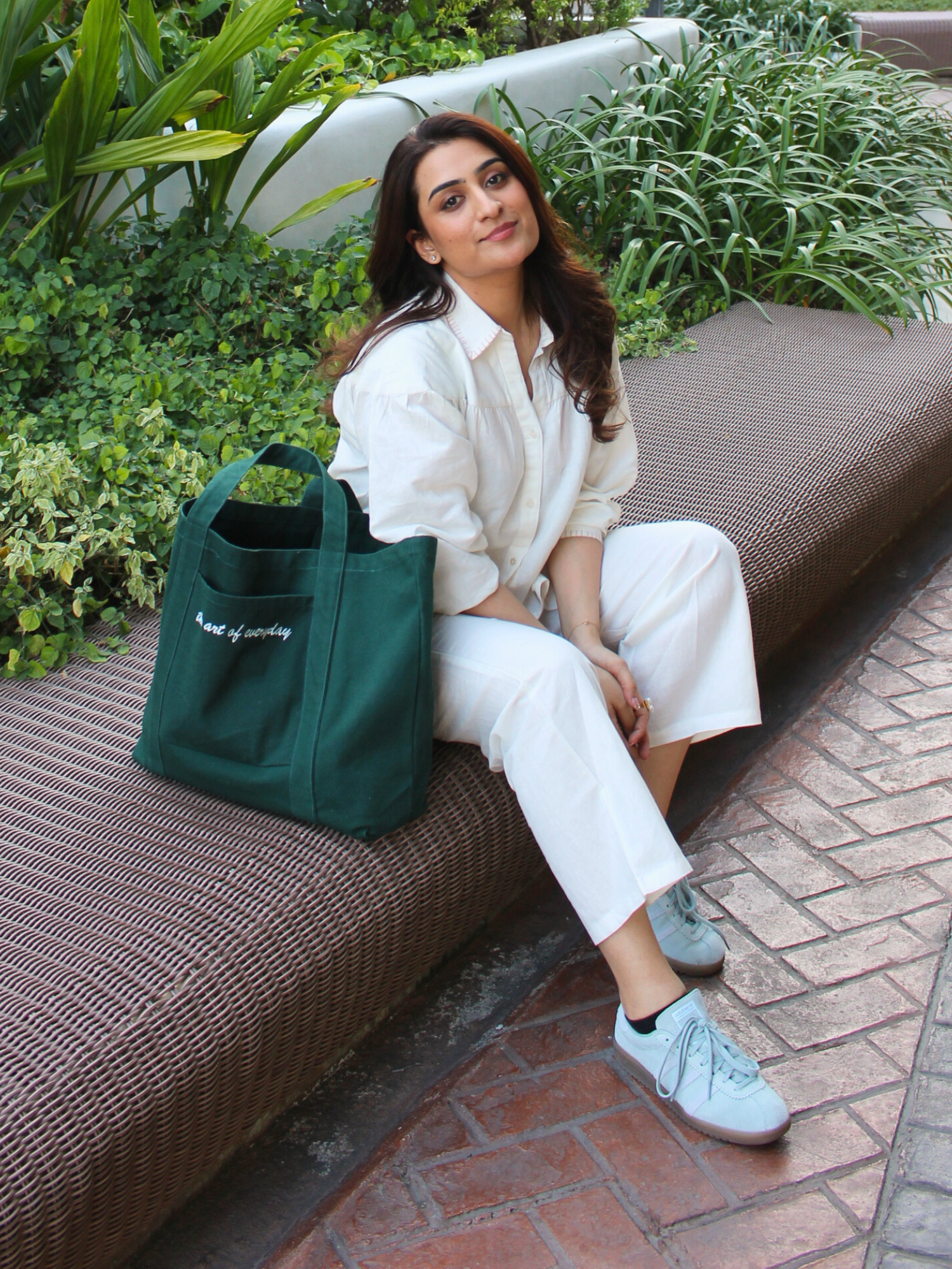 Premium Linen Co-ord Set in Vanilla