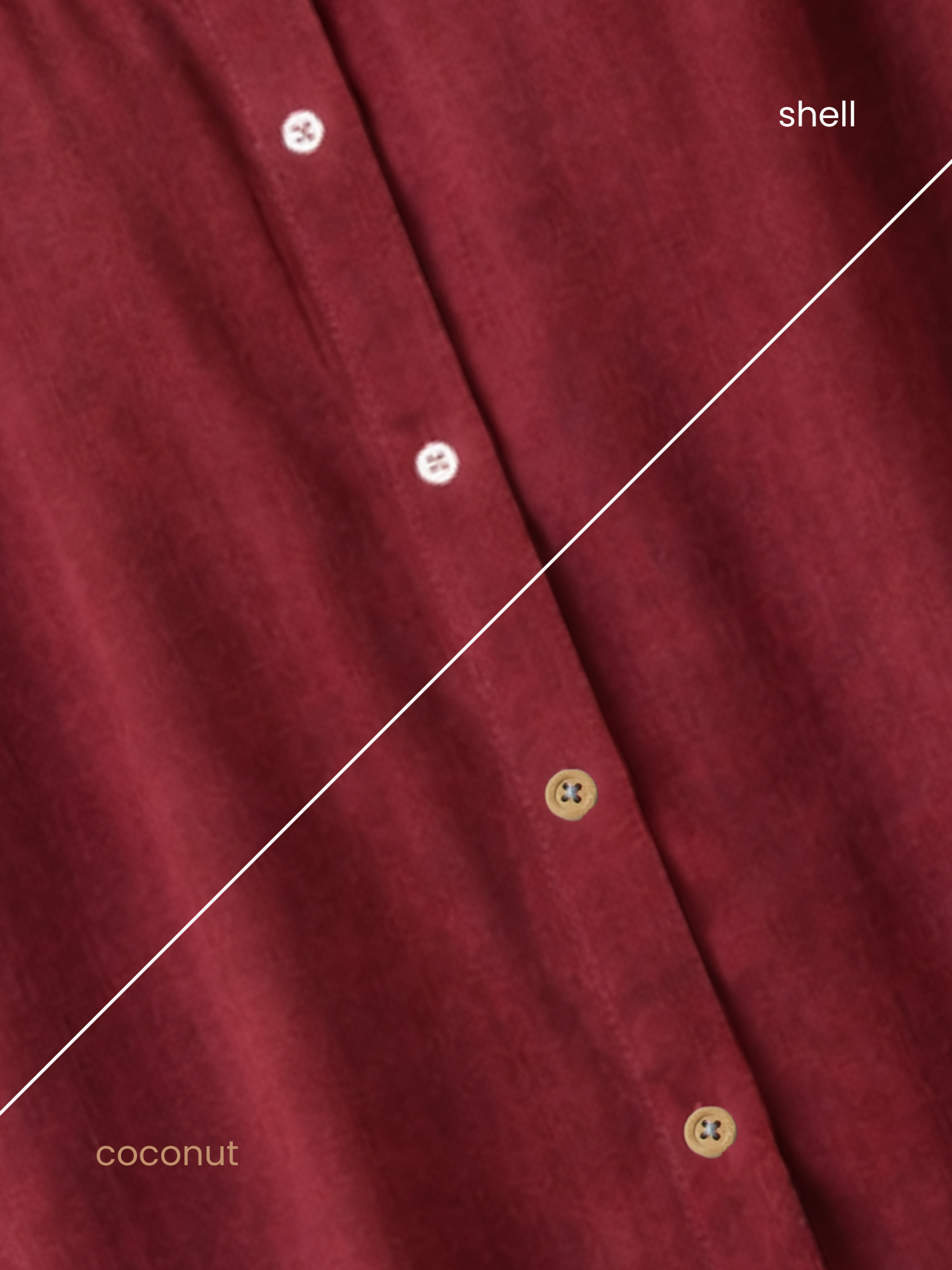 Custom Premium Linen Co-ord Set in Maroon