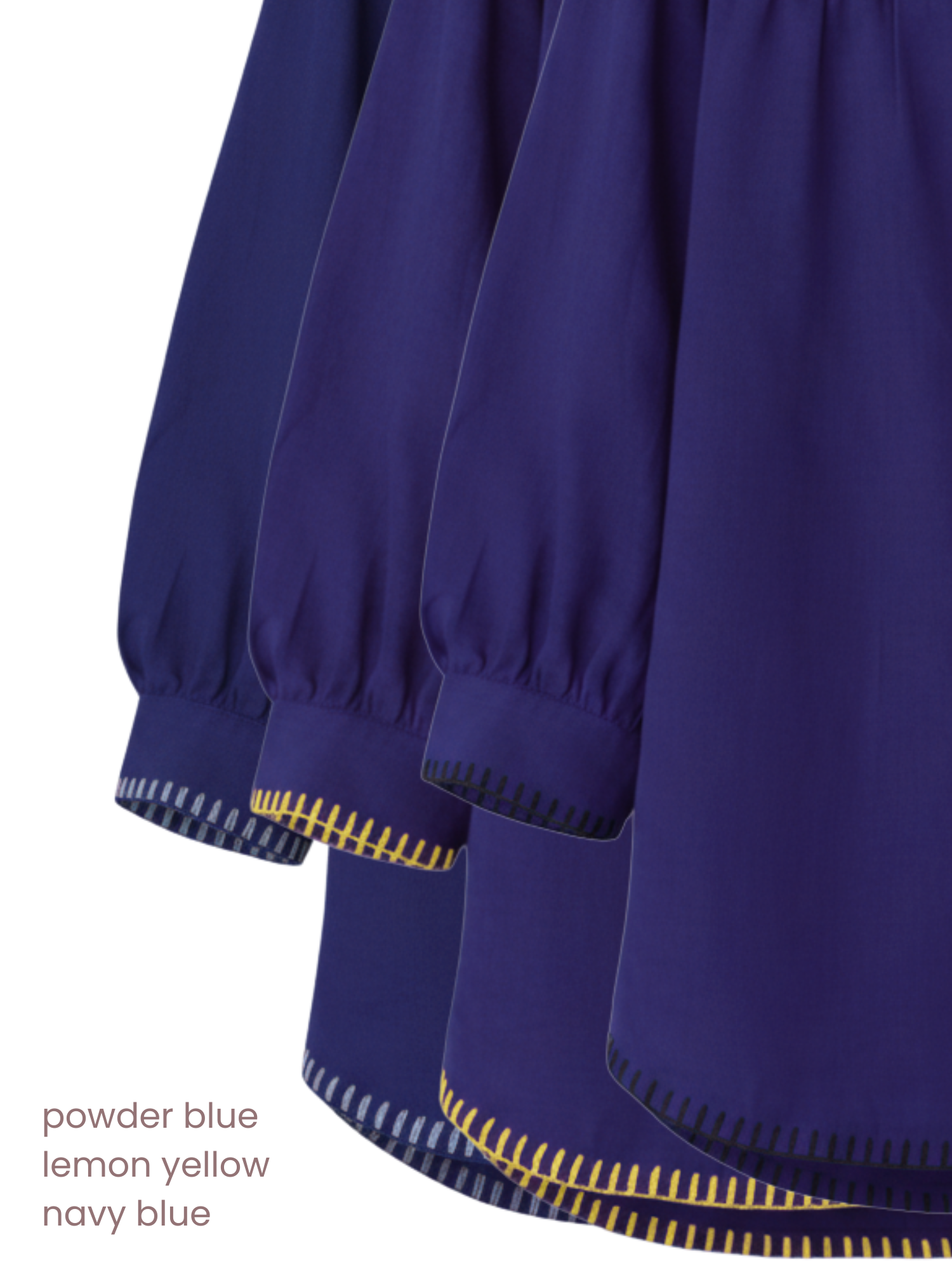 Custom Premium Linen Co-ord Set in Navy Blue