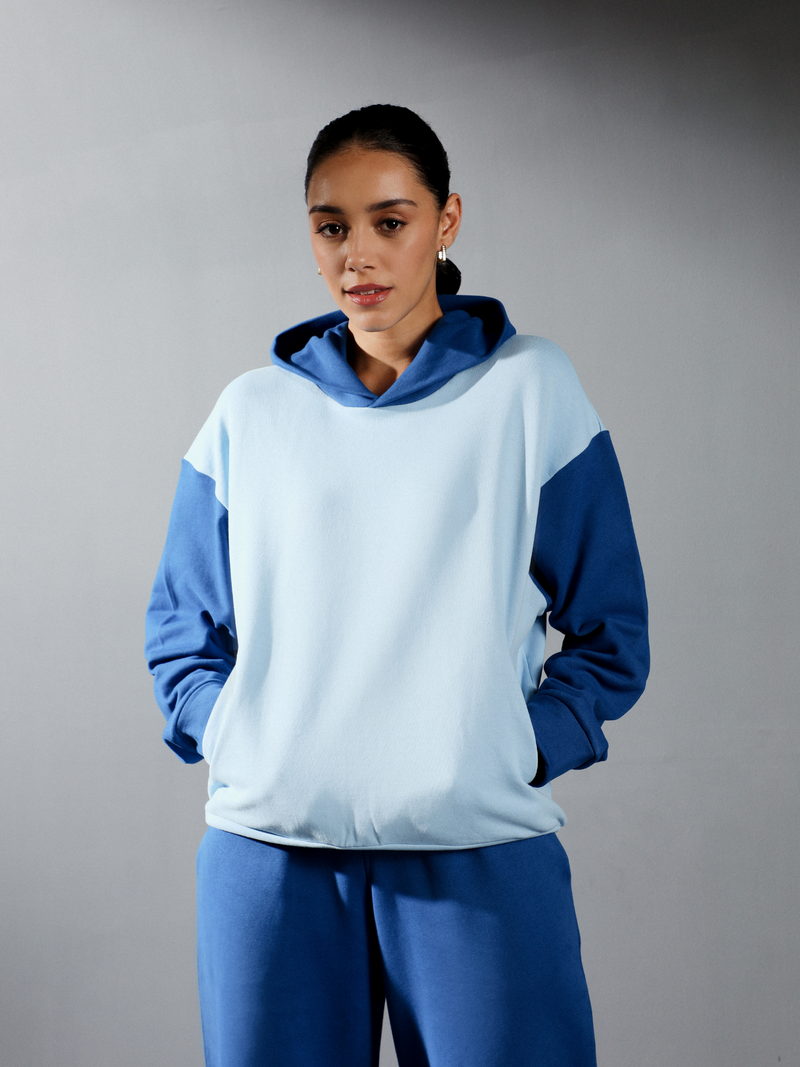 Women blue sweatsets