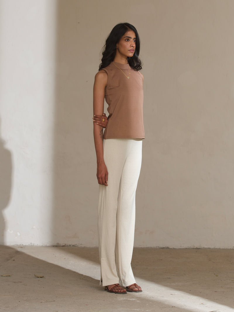 brown tank top for women