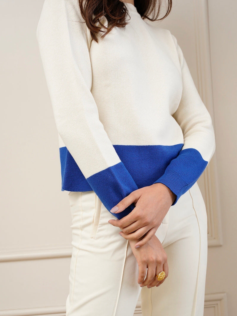 winter wardrobe white pullover women 